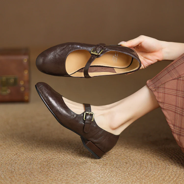 Elva Genuine Leather Shoes