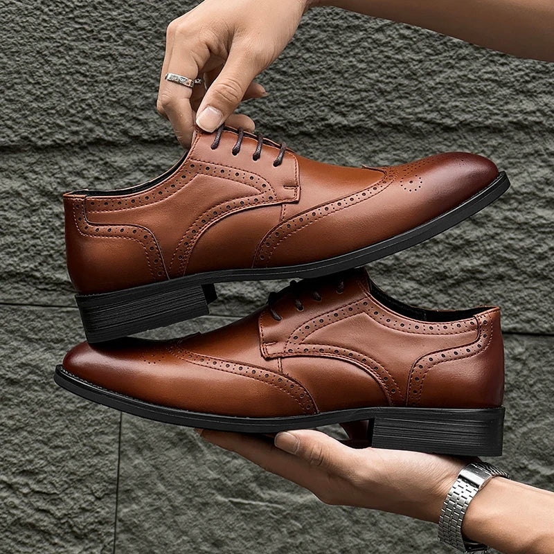 Pasera Genuine Leather Oxfords