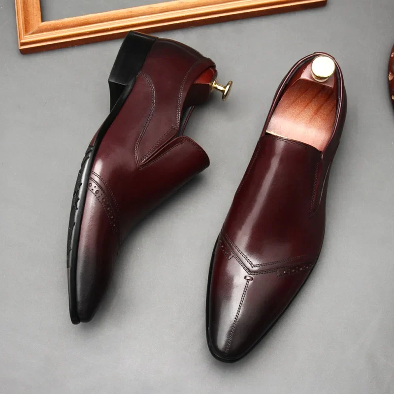 Zion Genuine Leather Loafers