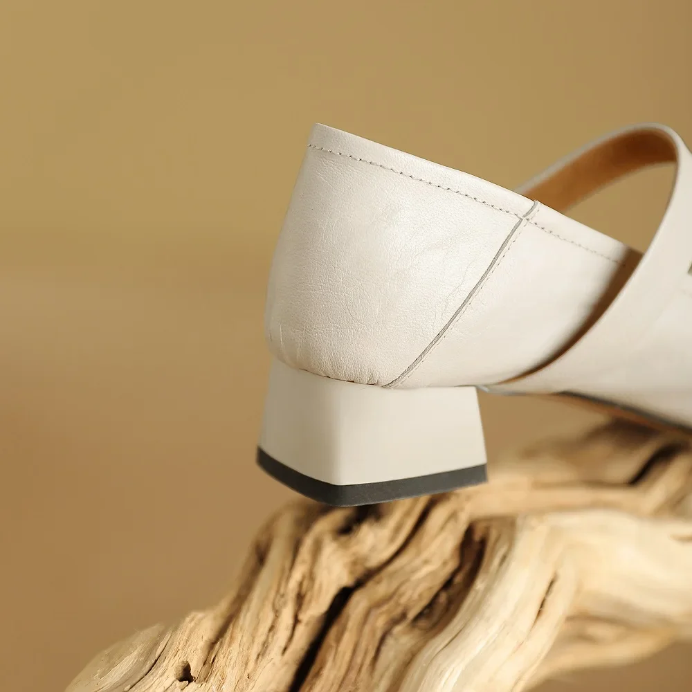 Merlot Genuine Leather Heels