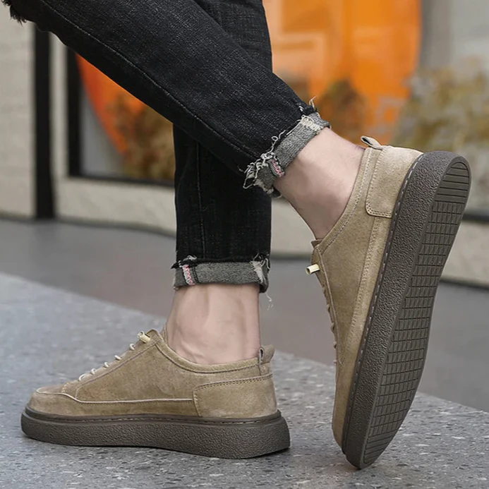 Zalver Genuine Suede Sneakers