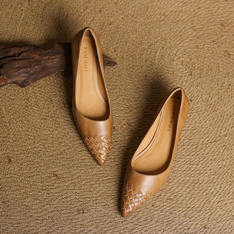 Zelith Genuine Leather Pumps