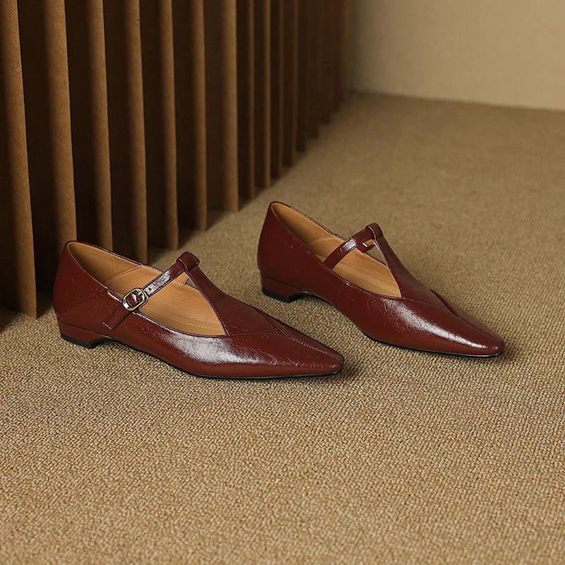 Biana Genuine Leather Heels