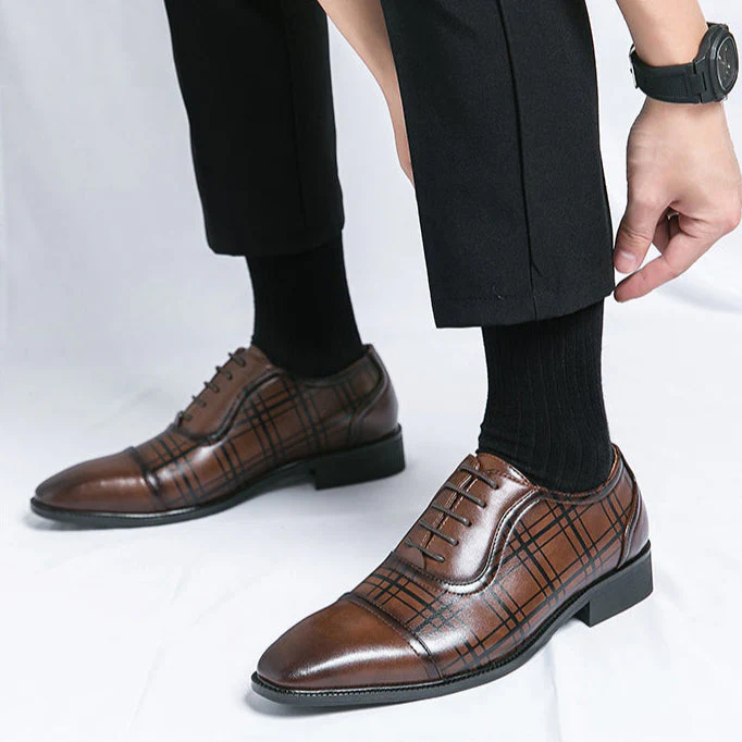 Harmon Genuine Leather Dress Shoes