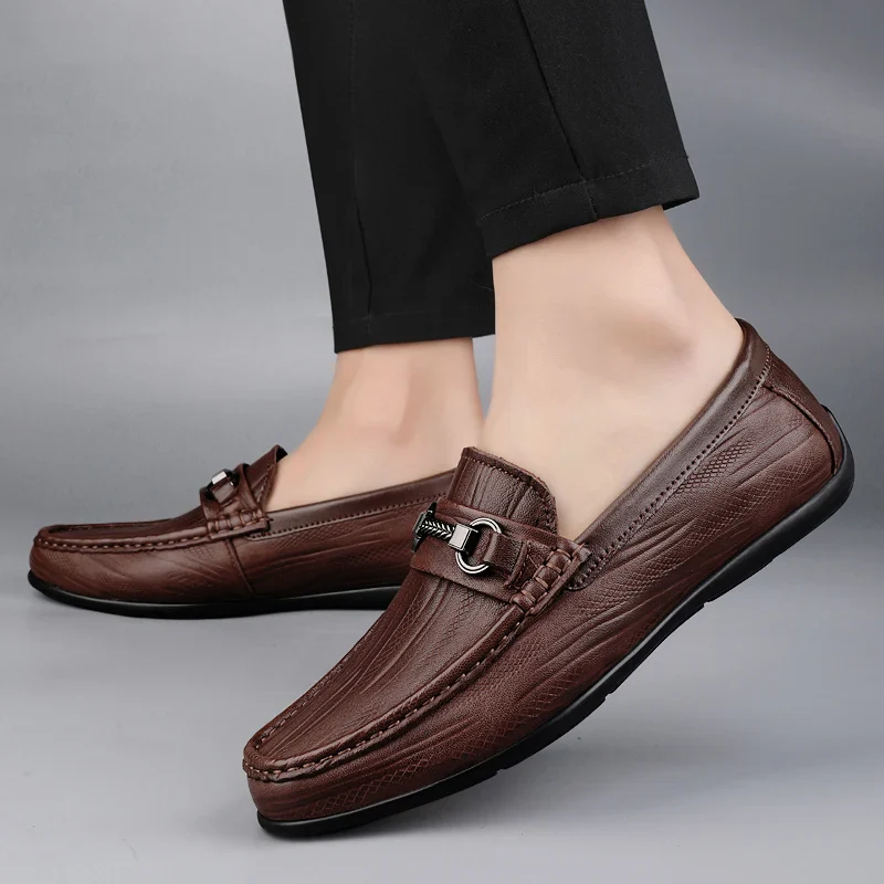 Revik Genuine Leather Loafers