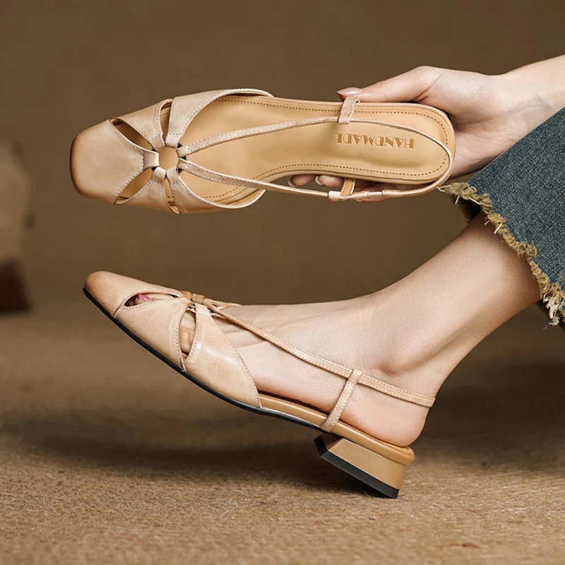 Elora Genuine Leather Sandals