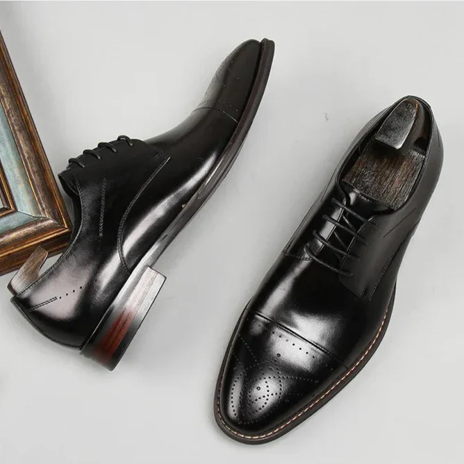 Darian Genuine Leather Oxfords