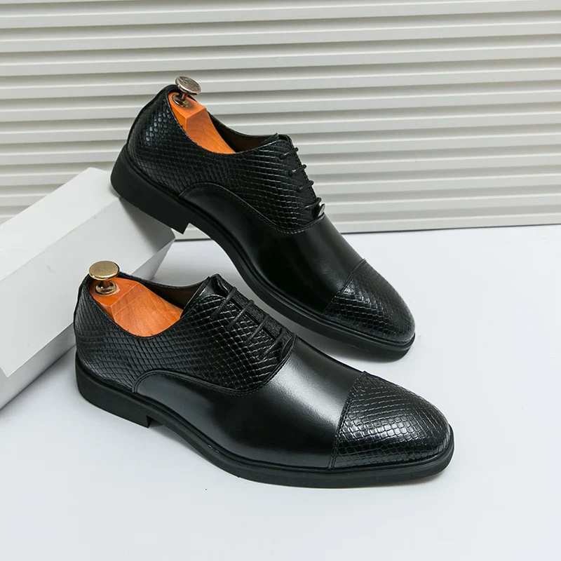 Slyther Genuine Leather Brogues