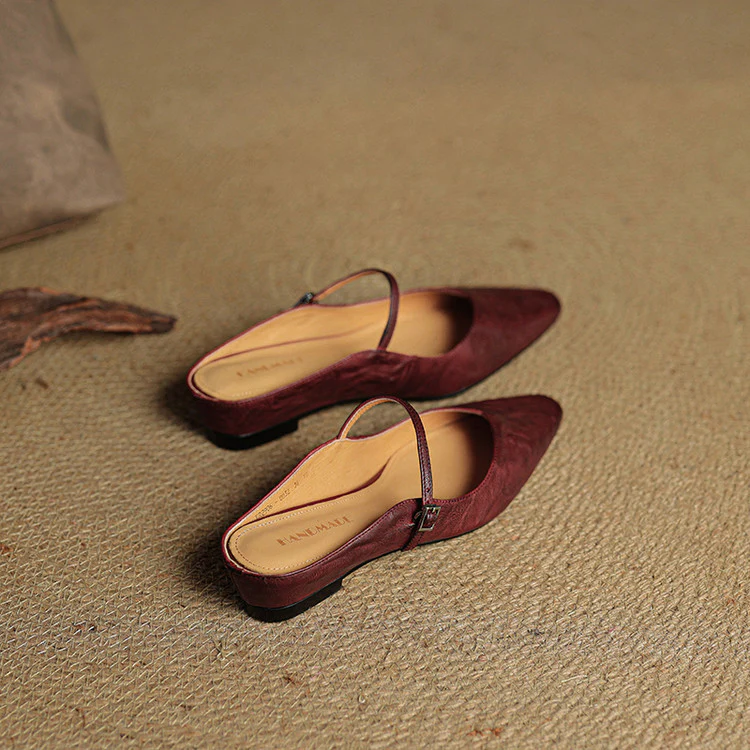 Orella Genuine Leather Mules