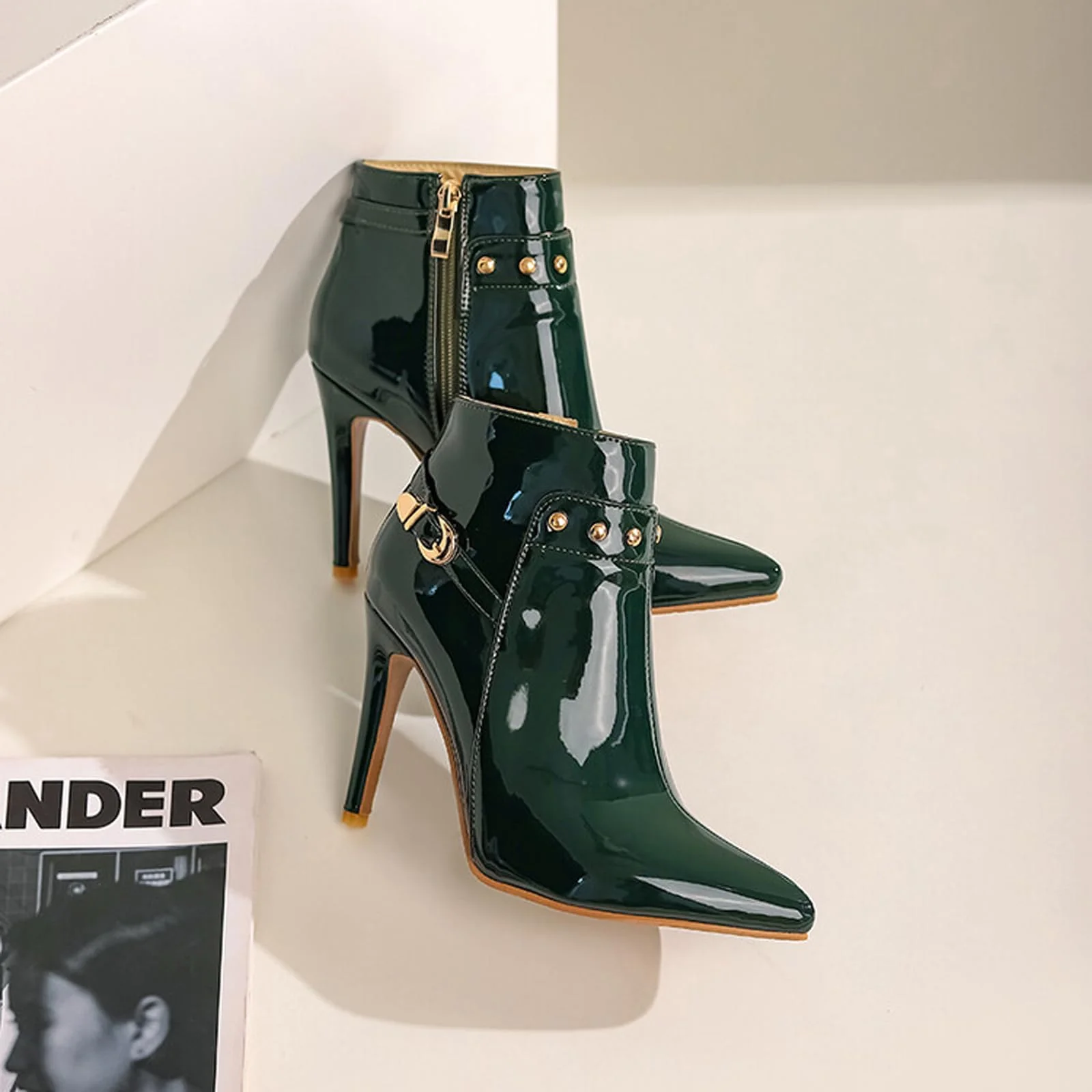 Noctara Leather Boots