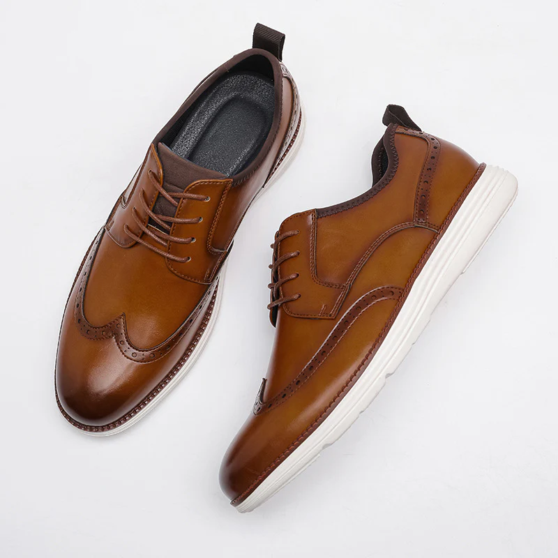 Velro Premium Leather Shoes