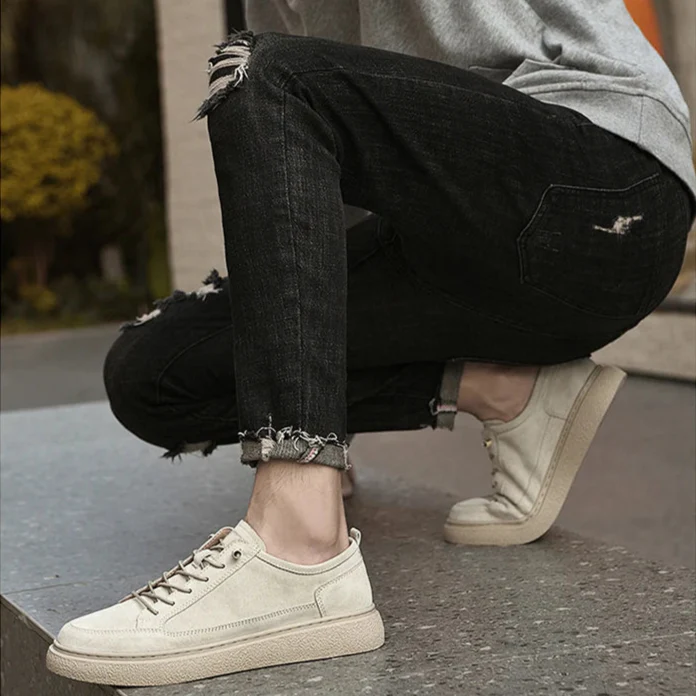 Zalver Genuine Suede Sneakers