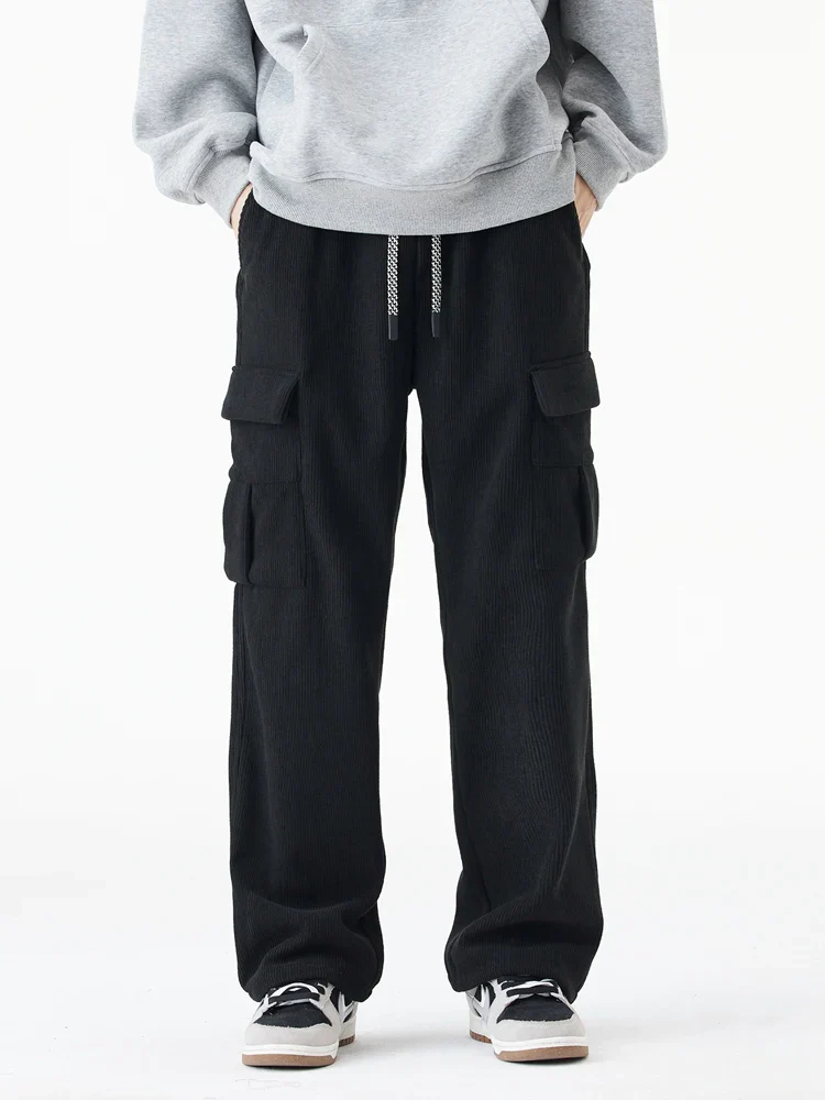 Corduroy Fleece-Lined Pants