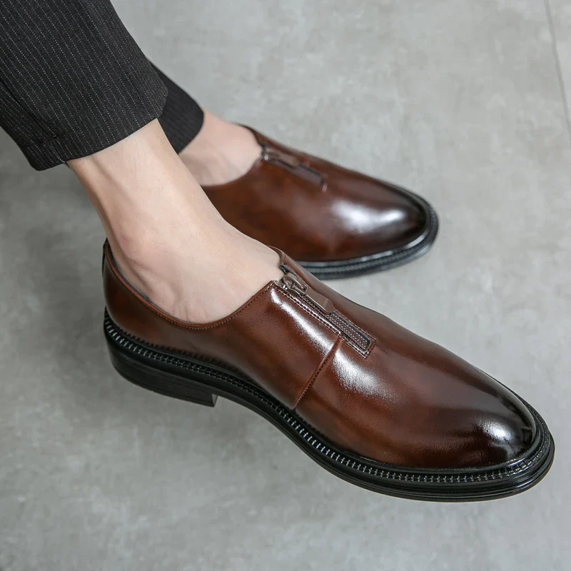 Myre Genuine Leather Loafers
