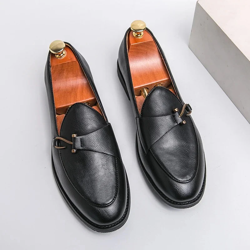 Veneto Genuine Leather Loafers
