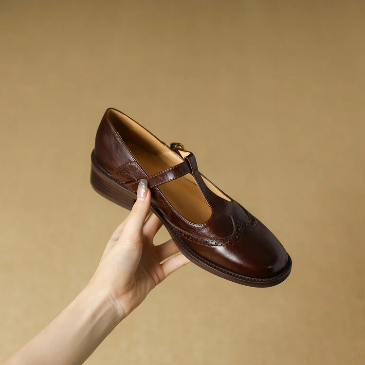 Myra Genuine Leather Shoes
