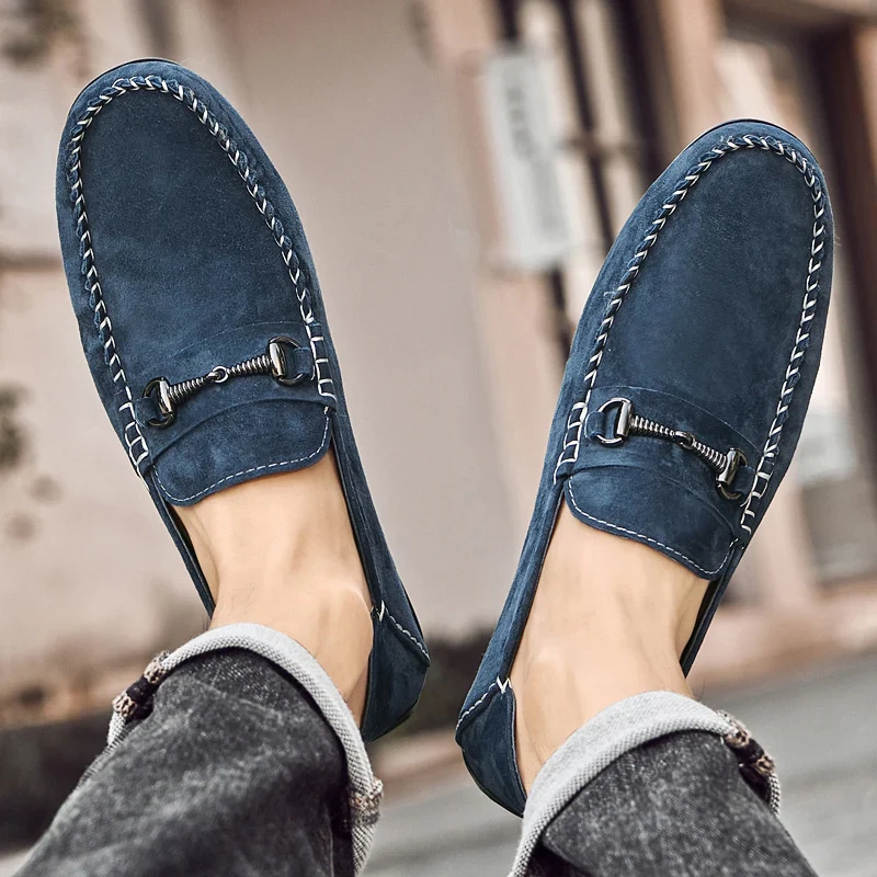 Astire Genuine Suede Loafers