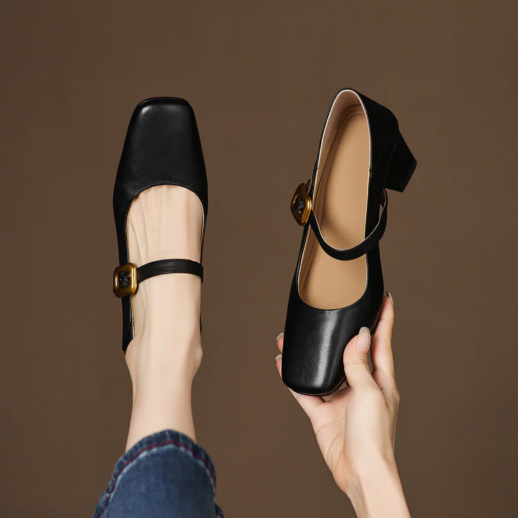 Kelis Genuine Leather Heels