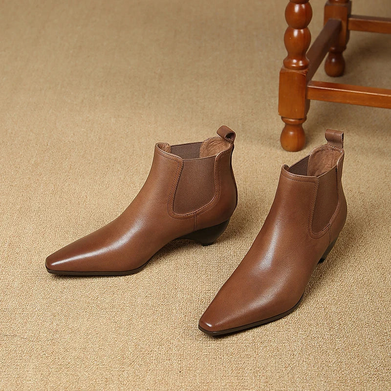 Laira Genuine Leather Boots