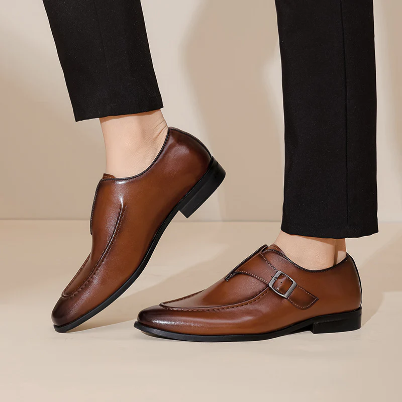 Vencor Single Monk Strap Loafers