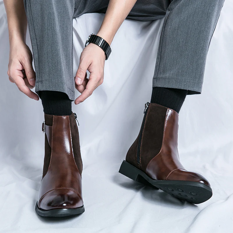 Britton Genuine Leather Boots