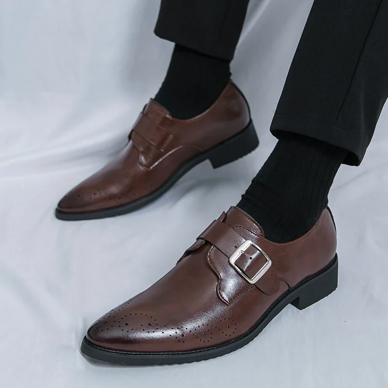 Bucklor Genuine Leather Shoes