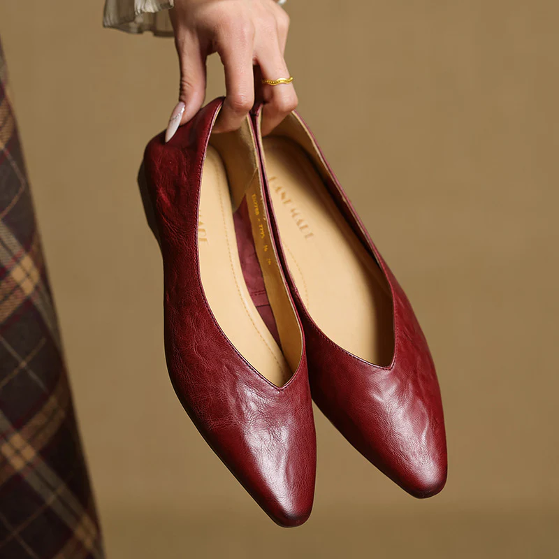 Valmir Genuine Leather Mules