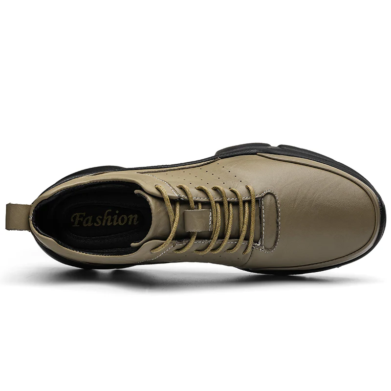 Brex Genuine Leather Sneakers