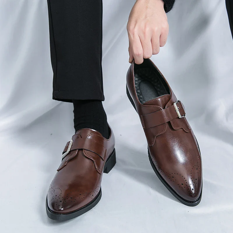Bucklor Genuine Leather Shoes