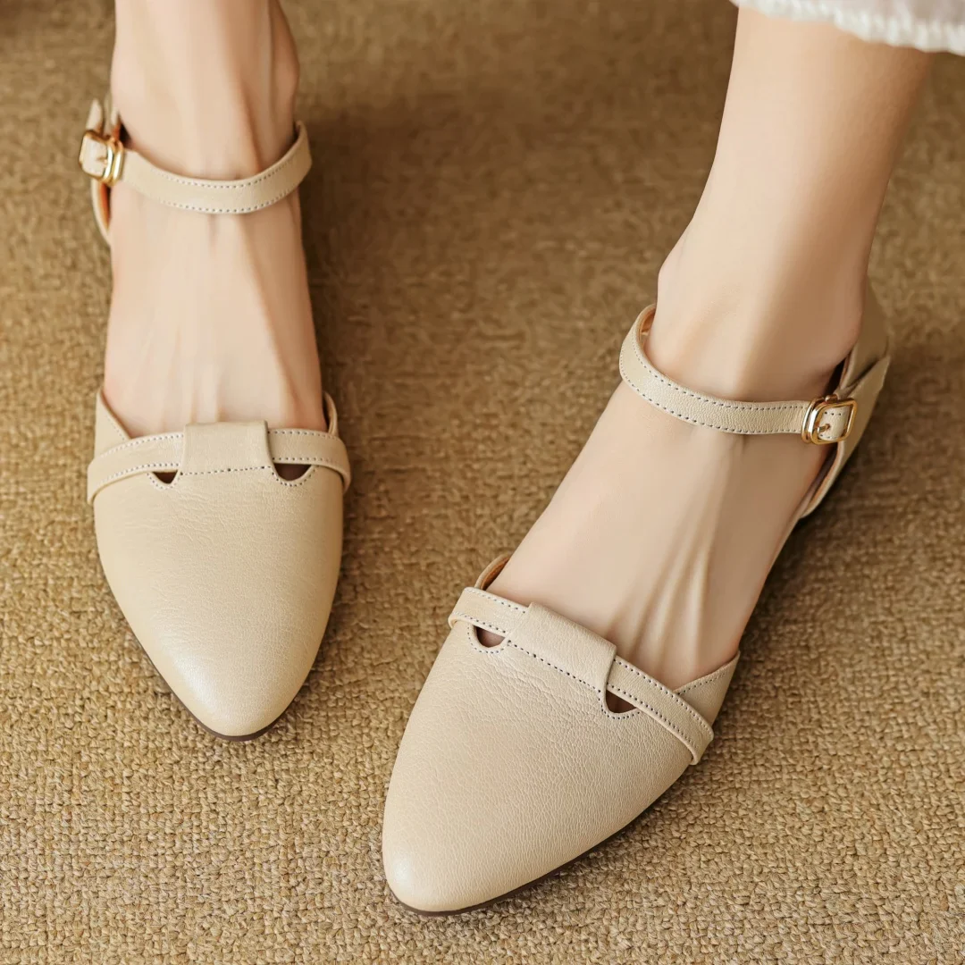 Laney Genuine Leather Heels