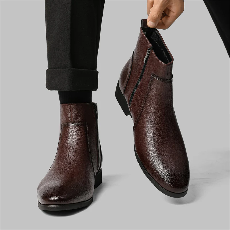 Mavren Genuine Leather Boots
