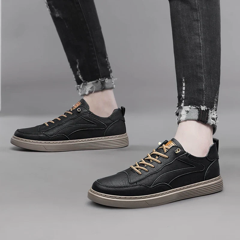 Ozgun Genuine Leather Sneakers