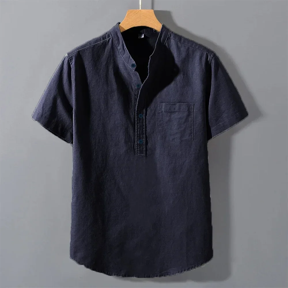 Vartos Cotton-Linen T-Shirt