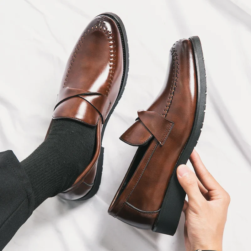 Teviot Genuine Leather Loafers