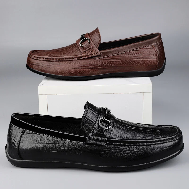 Revik Genuine Leather Loafers