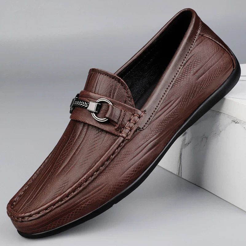 Revik Genuine Leather Loafers