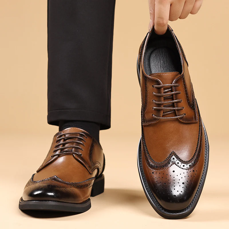 Prescot Genuine Leather Shoes