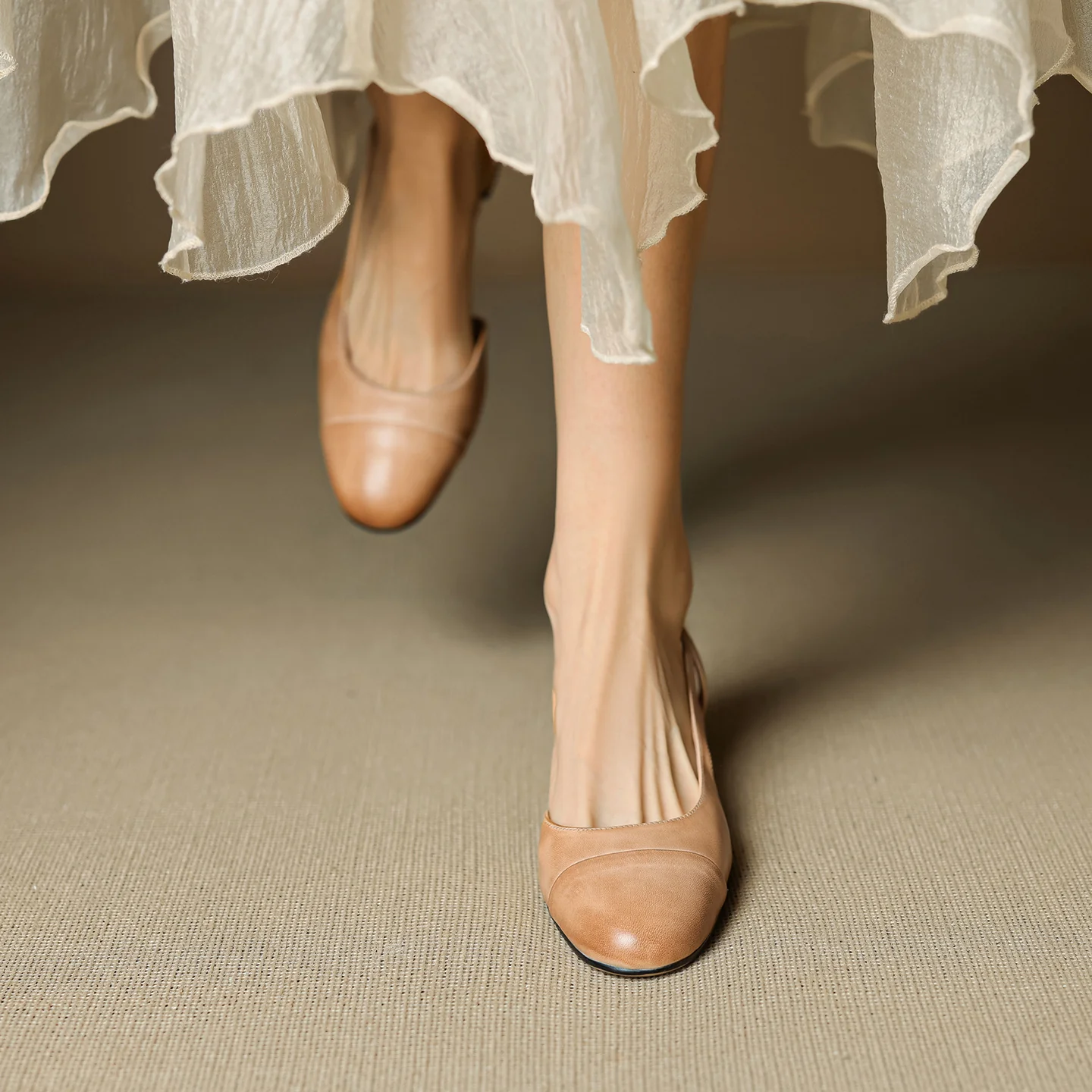 Lureth Genuine Leather Pumps