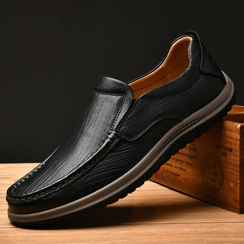 Trego Genuine Leather Loafers