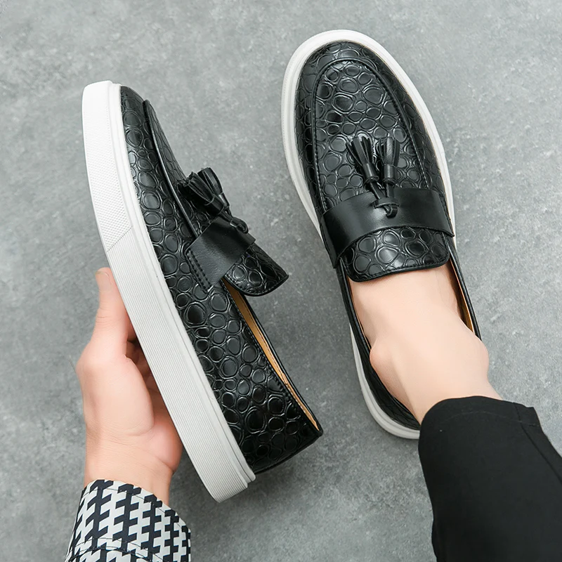 Tevan Leather Loafers