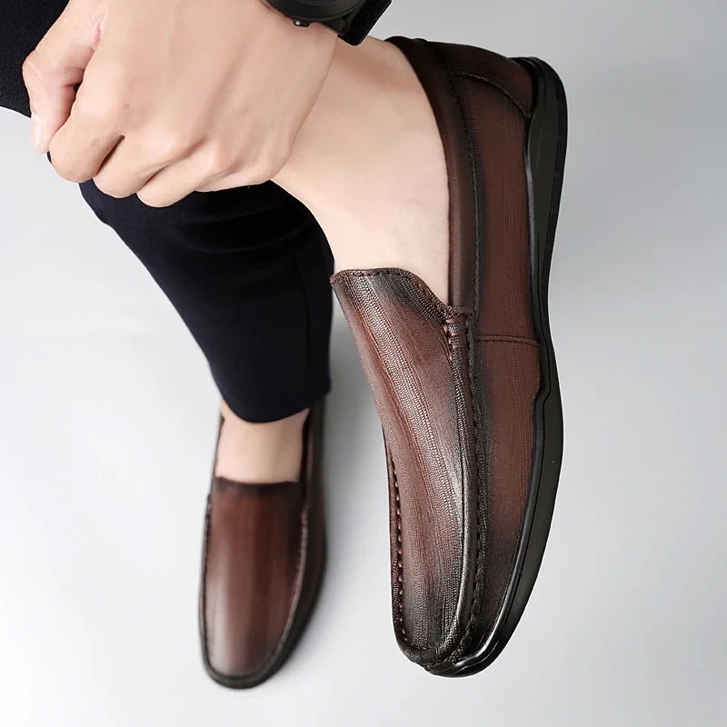 Jorven Genuine Leather Loafers