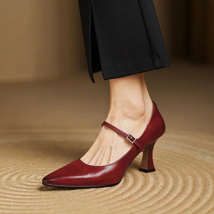 Samara Genuine Leather Heels