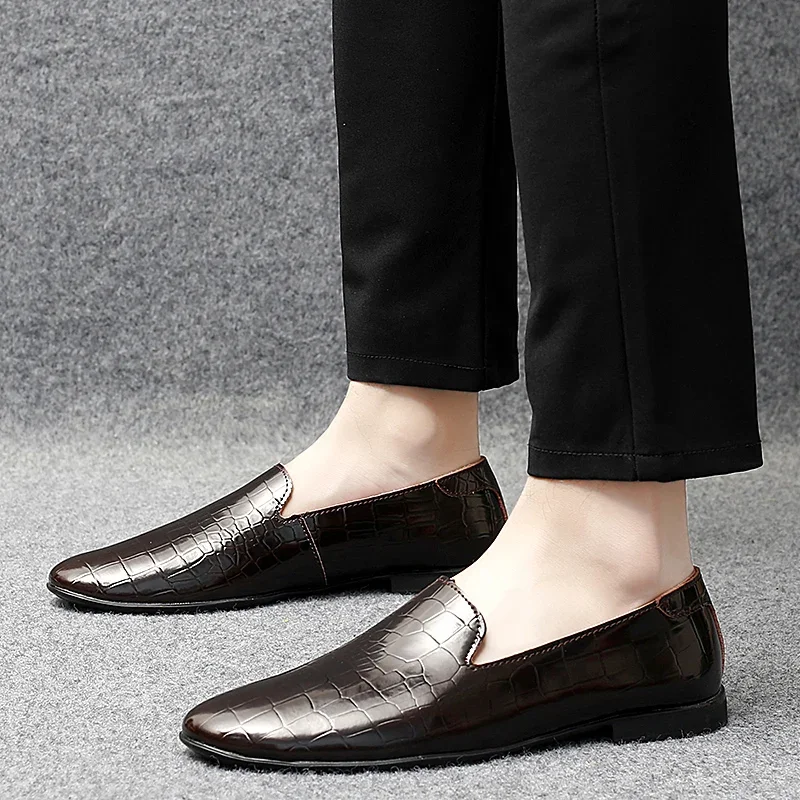 Stalwart Genuine Leather Loafers