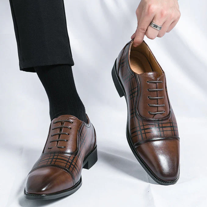 Harmon Genuine Leather Dress Shoes