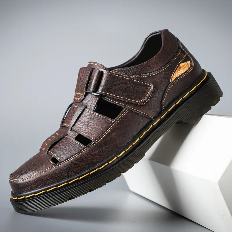 Travi Genuine Leather Sandals