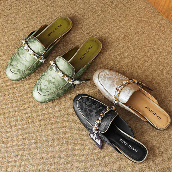 Lumor Genuine Leather Mules