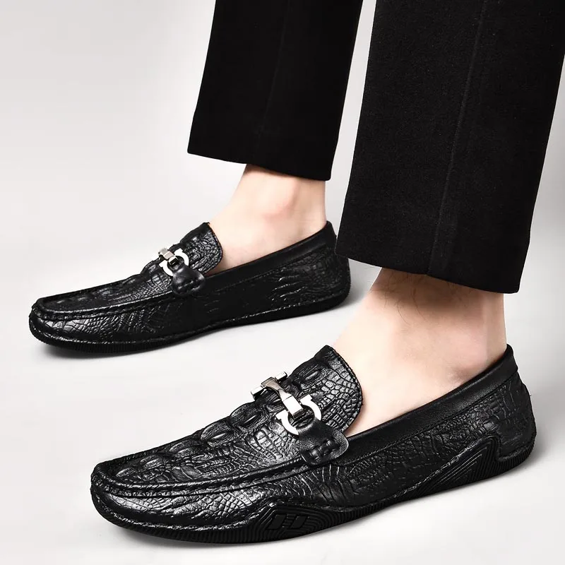 Reptor Genuine Leather Loafers