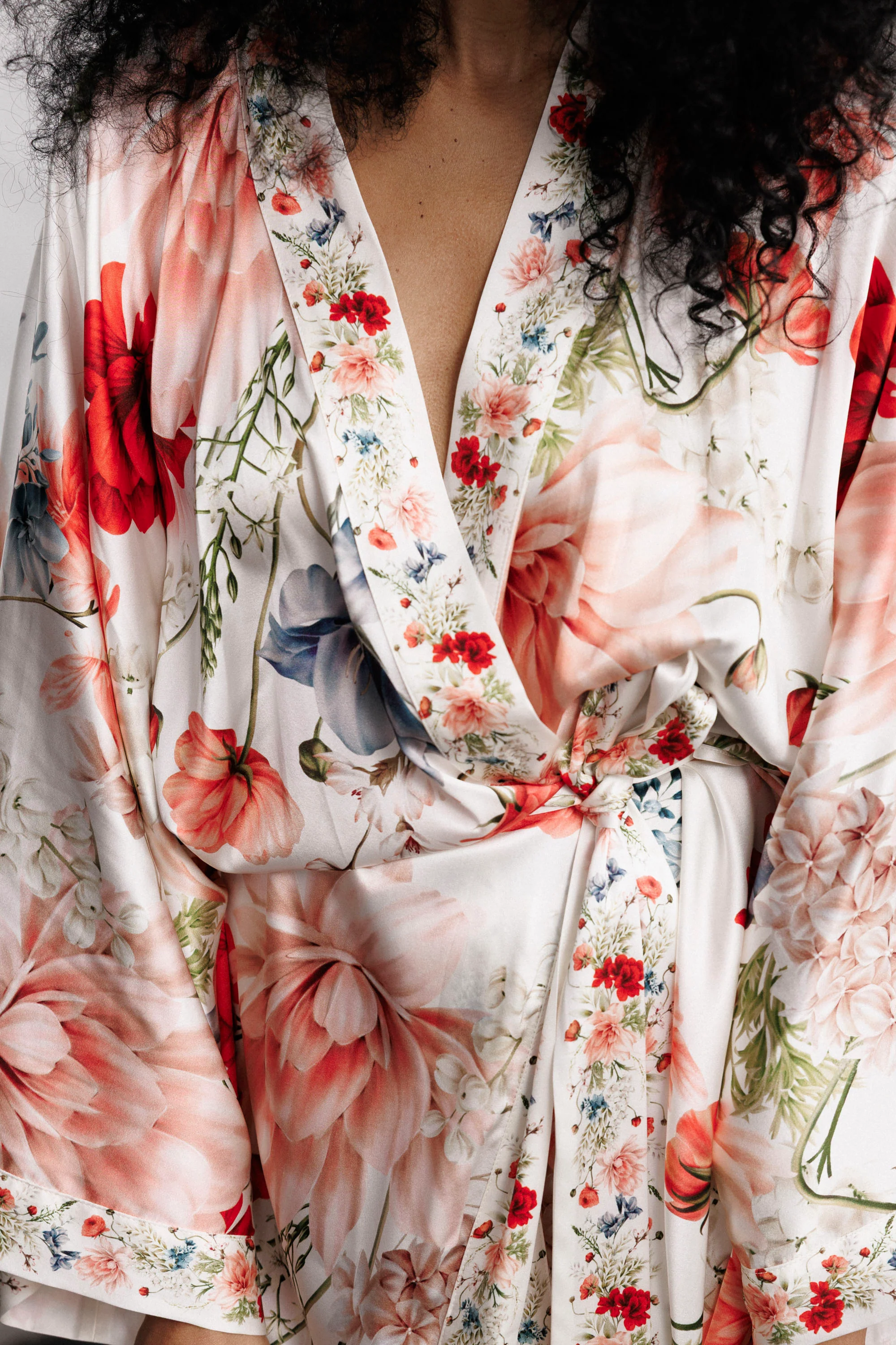 Blossom Serenity Short Robe