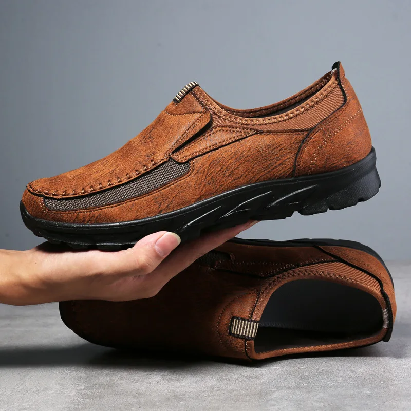 Senza Leather Loafers