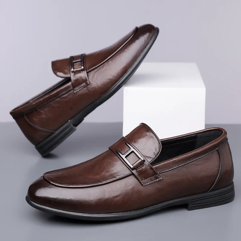 Erven Genuine Leather Loafers